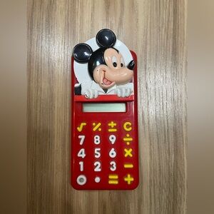 Mickey Mouse Red Calculator